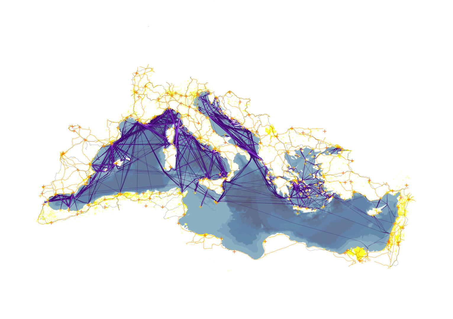 L'habité de la mer Méditerranée