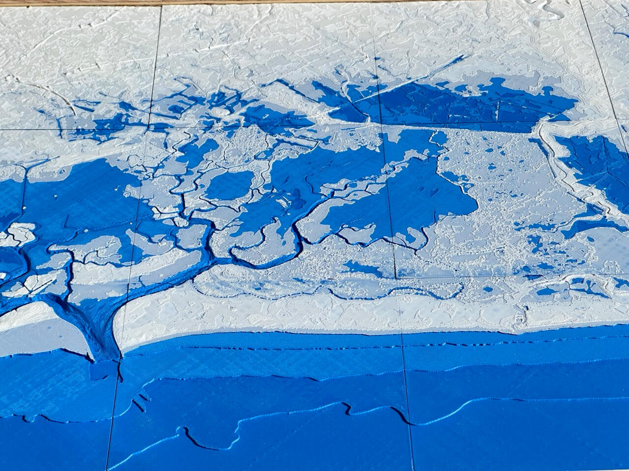 Maquette topographique de Venise